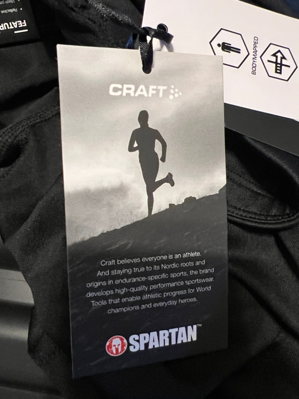 Craft Black Spartan Logo Training Pants - Picture 9 of 11